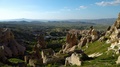 Scenic Cone-Shaped Rock Formations And Caves Of Cappadocia