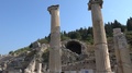 Turkey Ephesus Ephesos Efes Ancient Prytaneion Columns And Seven Sleepers Cave