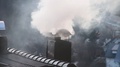 Smoke From A Chimney Closeup