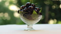Approximation, Sweet Cherry In A Glass Vase, Fruit In A Vase, With Beautiful