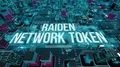 Raiden Network Token With Digital Technology Concept