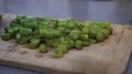 Chef Chopping Steamy Asparagus