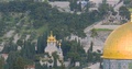 Zoom Out From Orthodox Church Of Maria Magdalena On Mount Of Olives