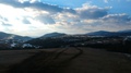 Zlatibor Mountain Serbia After Early Autumn Sunset Drone Aerial Panorama