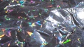 Holographic Paper Background In Neon Colors