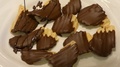 Dark Chocolate Is Drizzled Over Chocolate-Covered Potato Chips.