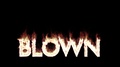 Animated Burning Text Blown - All Caps