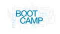 Boot Camp Animated Word Cloud. Kinetic Typography.