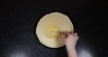 Time Lapse Of Lady Mixing Filling For Custard Tart To Prepare It To Be Put