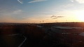 Pond5 Aerial dolly in: drone flying towards crystal palace football stadium
