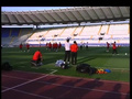 Italy: Football/Soccer: Manchester United Train Ahead Of Champions League.