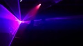 Futuristic Laser Show. Digital Music At A Party.