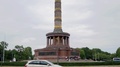 The Victory Column In Berlin, Germany In Summer, Tilt Up Shot