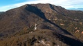 Exotic View Of The Mountains In Montseny, Catalonia There Is A Road That