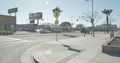 Pond5 Front right driving plate - sepulveda blvd at 92nd street, lax