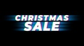 Christmas Sale Text Vintage Glitch Effect Promotion.