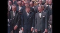 1962 - Reverend Don Peavey Says A Prayer Before President John F. Kennedys