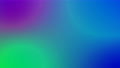 Colorful Gradient Background Of Triadic Colors. Blue, Green, Purple. Colored