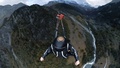 Worlds Smallest Hole In Mountain Flown Through - Landing Parachute (Part Ii)