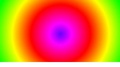 Super Bright Rainbow Spectrum Of Flashing Strobe Radial Gradient Zoom