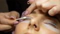 Beautician Removes Special Wellness Botox Mixture And Molecular Restoration On