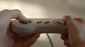 Playing Video Games With Retro Video Game Controller In Slow Motion, 4k