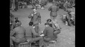 1945 - Integrated Units Of American Soldiers Drink In A Beer Garden.