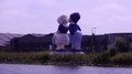 Kissing Dutch Dolls On The North Sea Canal