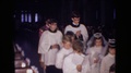 Ohio Usa-1966: Children And Adults Participate In A Religious Service In A