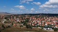 Aerial Panorama Of The Zlatibor Mountain City, Cajetina, Serbia.