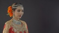 Alluring Bride Dressed For A Traditional Indian Wedding Blows A Kiss To