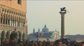 St. Mark's Square, Venice, Italy - People Walking In The Square With The