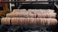 Trdelnik Is Street Food Of Prague. It Considered A Traditional National Czech