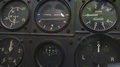 Vintage Flight Instruments On An Avro Lancaster Close Up