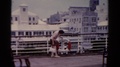 Florida Usa-1975: Retro Video Of Three Women Exploring Dock And Cruise Ship
