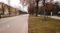 A Popular Street In Warsaw, Poland Almost Empty Because Of The Pandemic