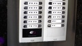 4k Footage. Proximity Access Control. Door Access Control With A Hand Inserting