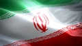 Iran Flag Of Iranian Closeup Or Close Up Waving In The Wind Loop Animation