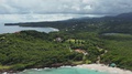 Aerial View From Levera Bay To The East Coast Of Grenada