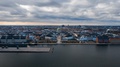 Drone Over City Of Copenhagen