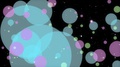 Fun Circles Happy Colors Abstract Looping Animated Background
