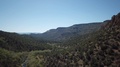 Arizona Desert Wilderness Landscape In Valley & Mountains, Aerial Drone