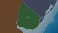 Cerro Largo Extruded. Uruguay. Administrative - 1920x1080px