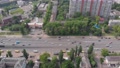 Cityscape Car Traffic Aerial