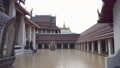 Walking Inside An Empty Popular Thai Tourist And Travel Destination Wat