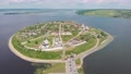 A Town-Island Sviyazhsk In Russia Surrounded By The River - Religious Buildings