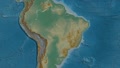 Pernambuco Location. Brazil. Relief Map - 852x480px