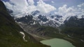 Landscapes Of White Clouds Rolling Over The Susten Pass And Stein Glacier