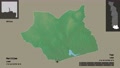 Maritime Location. Togo. Relief Map