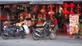 People Buy Red Lantern And Ornamental At Shop During Chinese New Year.